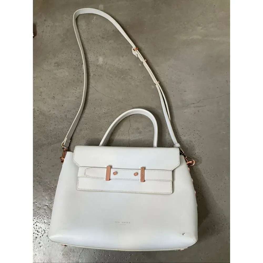 Ted Baker Taymar Studded Leather Satchel